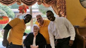 World Mission Society Church of God, WMSCOG, volunteer, resident, Courtyards of Orlando Care Center, seniors, Florida, FL, community service, Orlando