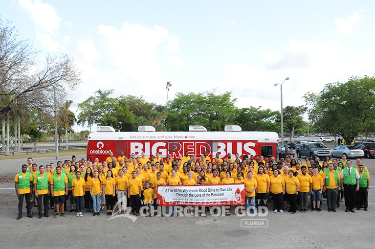 world mission society church of god in miami, oneblood, miami blood drive