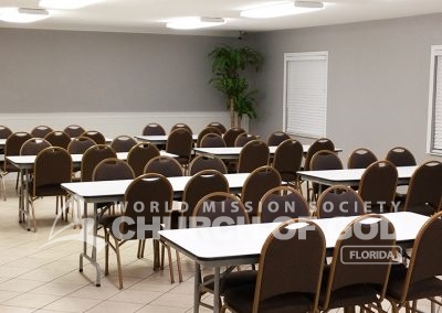 world mission society church of god in orlando, wmscog in florida, fellowship room