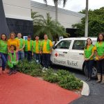 world mission society church of god, church of god, wmscog, church of god in volunteer, disaster relief, yellow shirts, volunteers, hurricane matthew